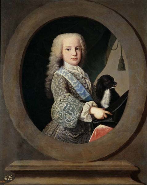 Jean Ranc Retrato del infante-cardenal Luis Antonio de Borbon y Farnesio de nino